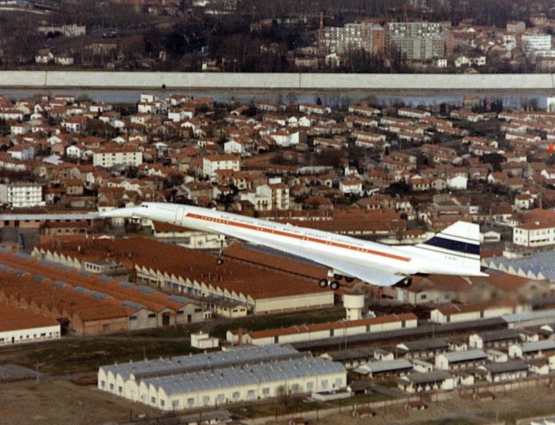          Φωτ.: ΕΡΑ / Στιγμιότυπο από την πρώτη πτήση του Κονκόρντ από την Τουλούζ στις 2 Μαρτίου 1969     
