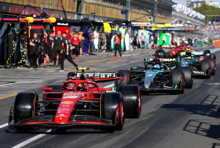2024 Reuters F1 GP AUS Q Carlos Sainz