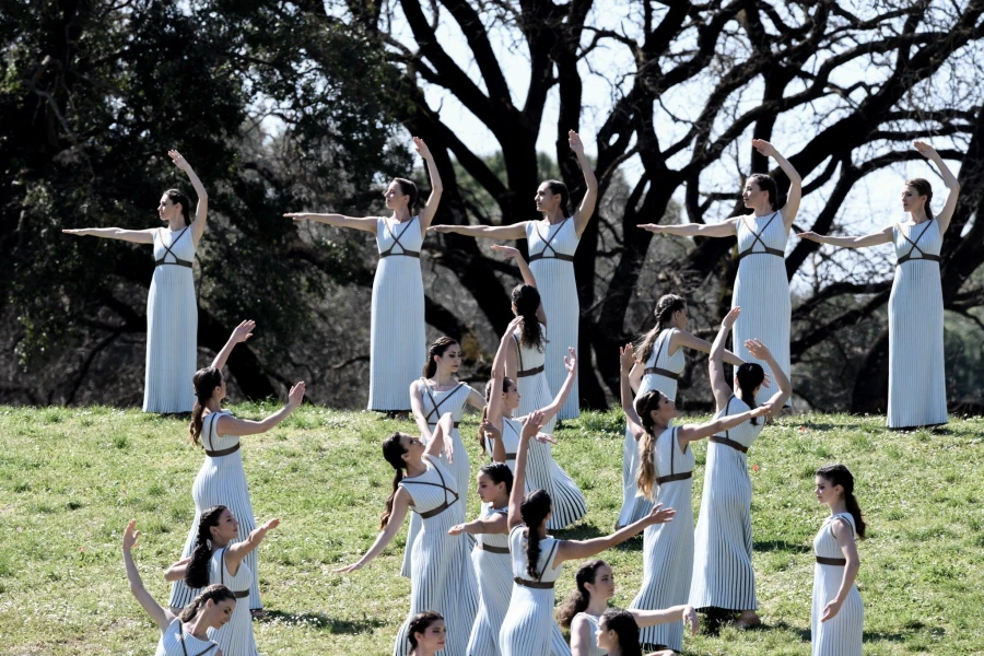 Αφή Ολυμπιακής Φλόγας / Eurokinissi