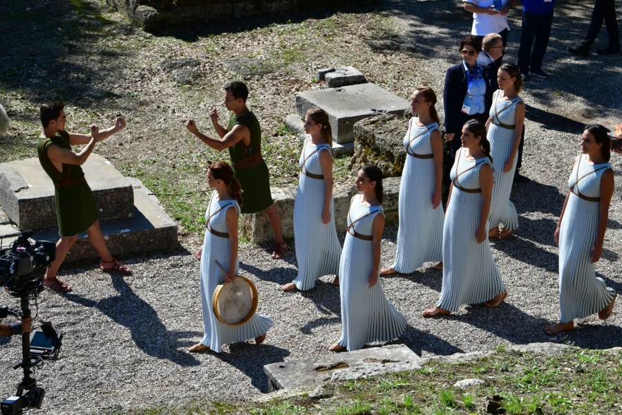 Αφή Ολυμπιακής Φλόγας / Eurokinissi