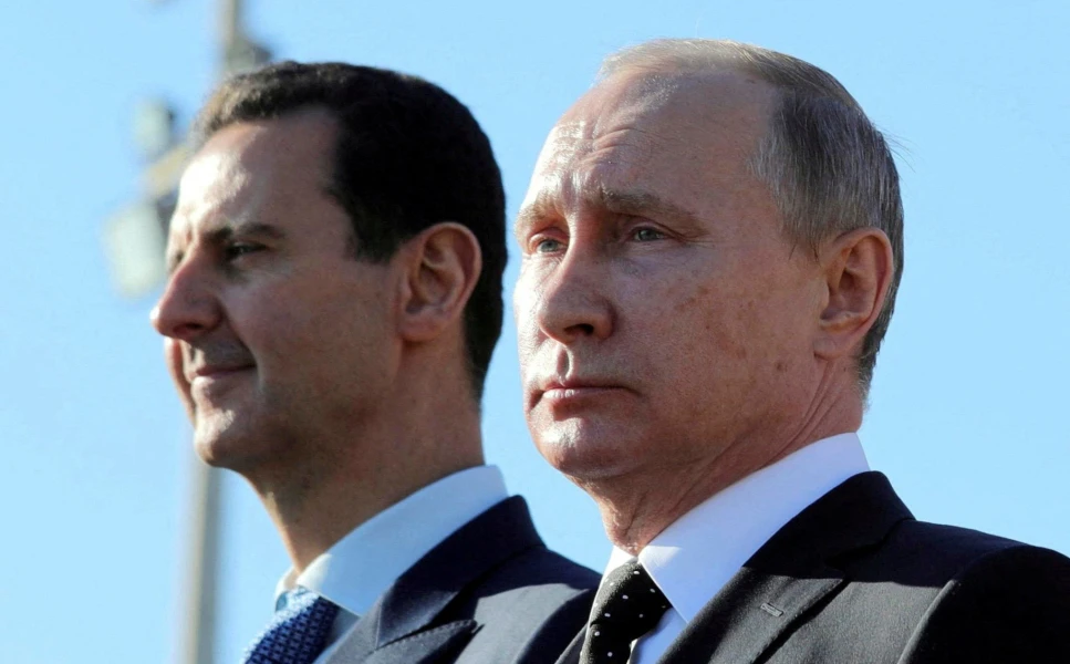 Assad - Putin / πηγή: Reuters 