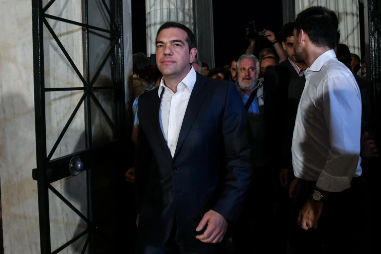 Μετά την ανακοίnωση των αποτελεσμάτων στις εκλογές του 2019 / Φωτ.: Eurokinissi Μετά την ανακοίnωση των αποτελεσμάτων στις εκλογές του 2019 / Φωτ.: Eurokinissi