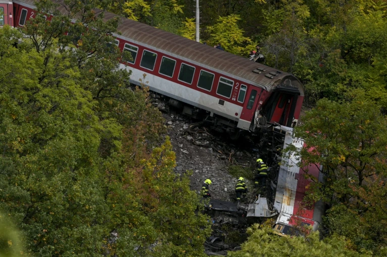 Σύγκρουση τρένων στη Σλοβακία / ΑΠΕ ΕΡΑ 