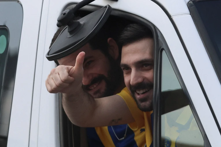          Ο Gali Berman και ο Ziv Berman. Πηγή: Reuters     