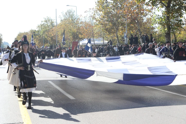 Παρέλαση πολιτικών τμημάτων στην Θεσσαλονίκη, Βασίλης Βερβερίδης/MOTIONTEAM-EUROKINISSI