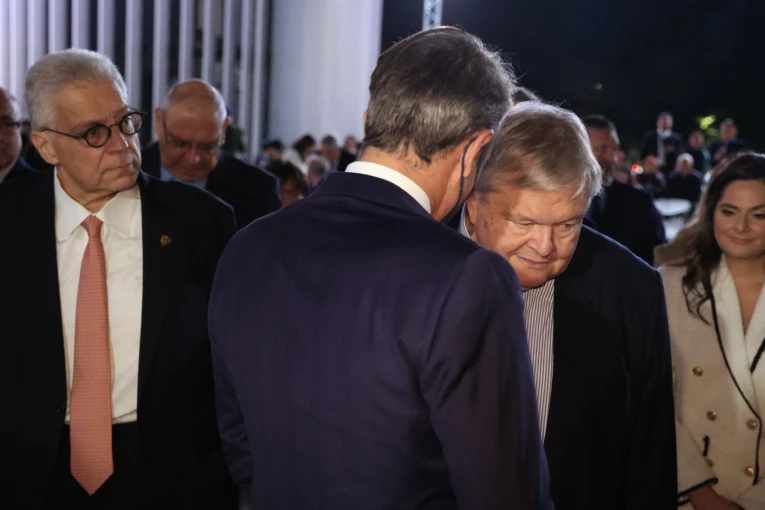 Κυριάκος Μητσοτάκης και Ευάγγελος Βενιζέλος 