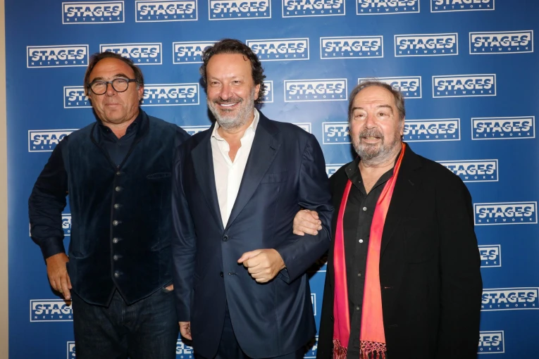 Πέτρος Κόκκαλης, Διονύσης Παναγιωτάκης, Σταμάτης Φασουλής / φωτογραφία NDP