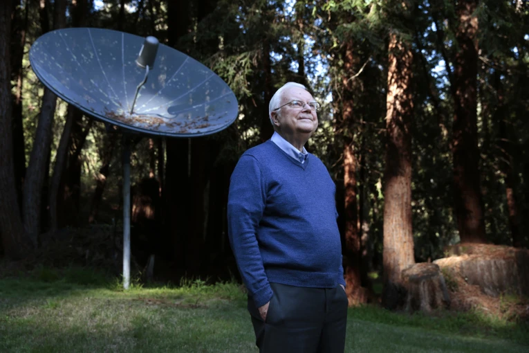 Ο Dr. Frank Drake, ιδρυτής του SETI και δημιουργός του μηνύματος του Αρεσίμπο (Photo by Ramin Rahimian for The Washington Post via Getty Images)