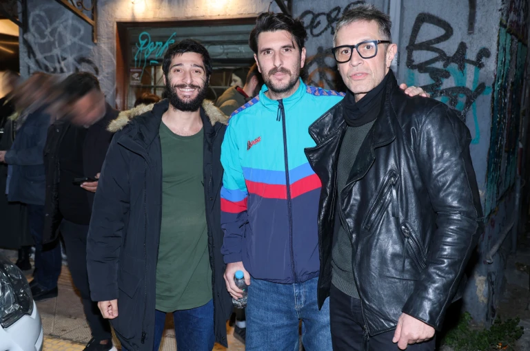 Τάσος Λέκκας, Γιώργος Γεροντιδάκης, Αιμίλιος Χειλάκης / φωτογραφία NDP