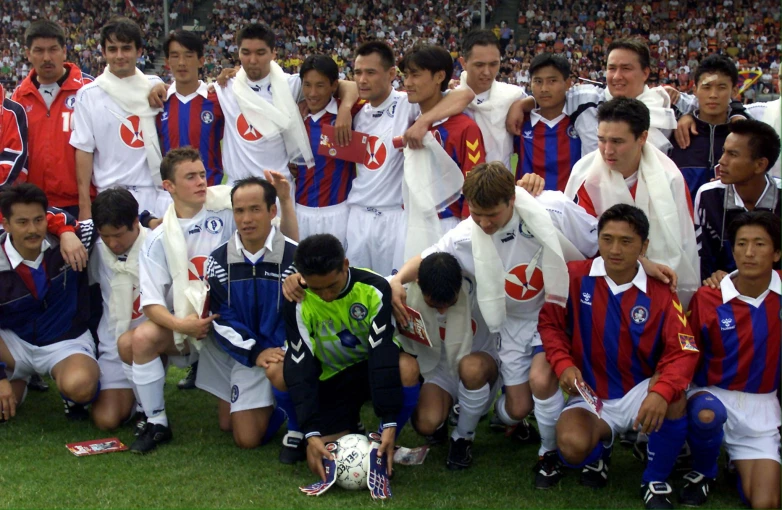 Φωτογραφία από τον φιλικό αγώνα ανάμεσα σε Γροιλανδία και Θιβέτ το 2001. Πηγή: ΑΠΕ ΜΠΕ