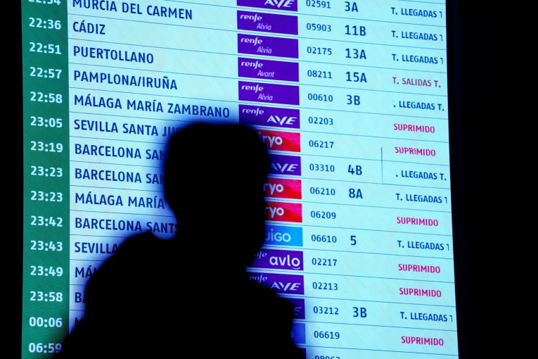 Εκτροχιασμός τρένου στην Ισπανία / Φωτ.: Reuters