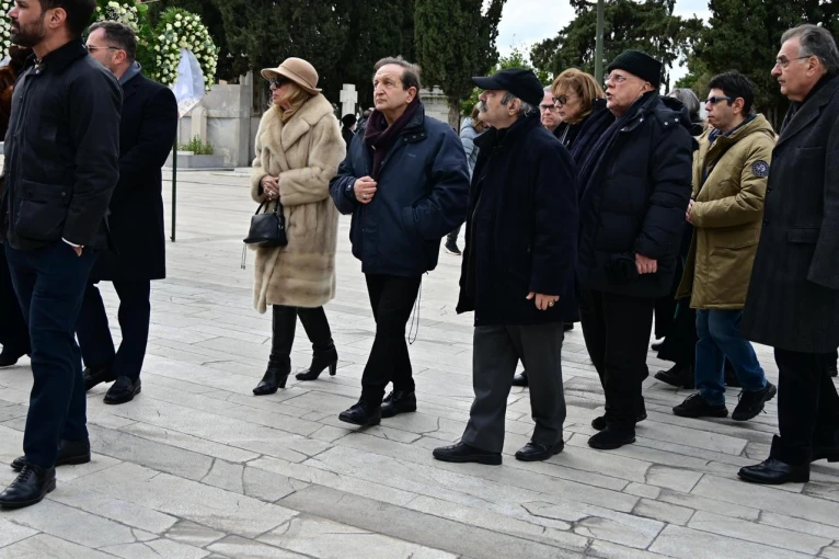 Η Άννα Φόνσου με τον Σπύρο Μπιμπίλα / φωτογραφία Γιάννης Κέμμος