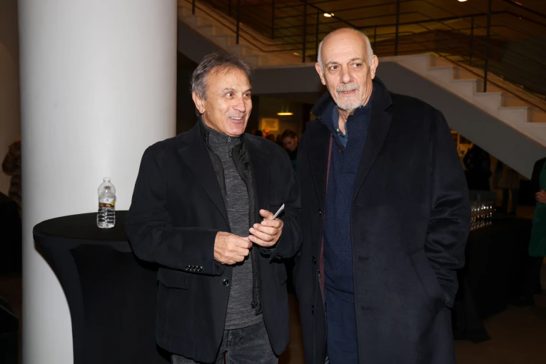 Γιώργος Νταλάρας, Γιώργος Κιμούλης / φωτογραφία NDP