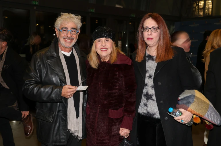 Μανόλης Παντελιδάκης, Λόλα Νταϊφά, Έλγκα Νταϊφά / φωτογραφία NDP