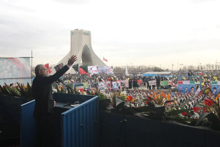 Iranian President Masoud Pezeshkian/ Reuters