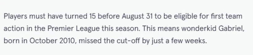 Οι πληροφορίες της αγγλικής Mirror σχετικά με το ντεμπούτο του Γκέιμπριελ. Printscreen