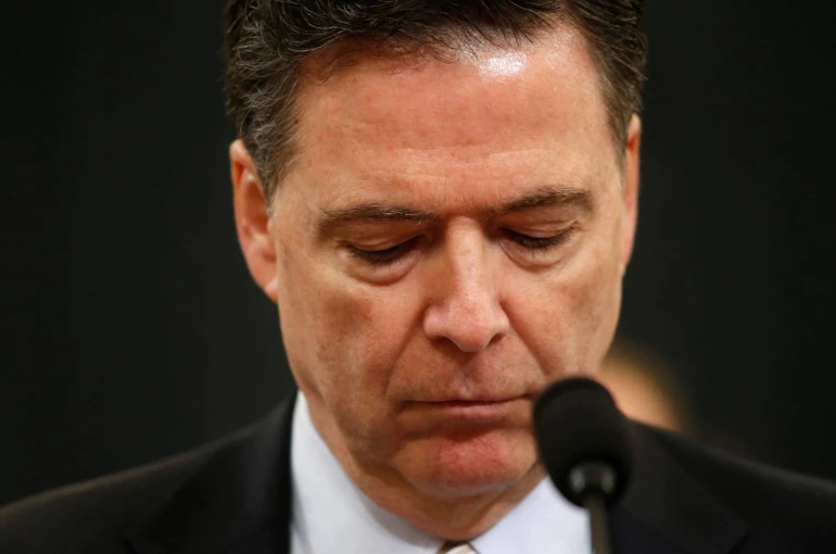 Ο πρώην διευθυντής του FBI, Τζέιμς Κόμι. Φωτό: Reuters