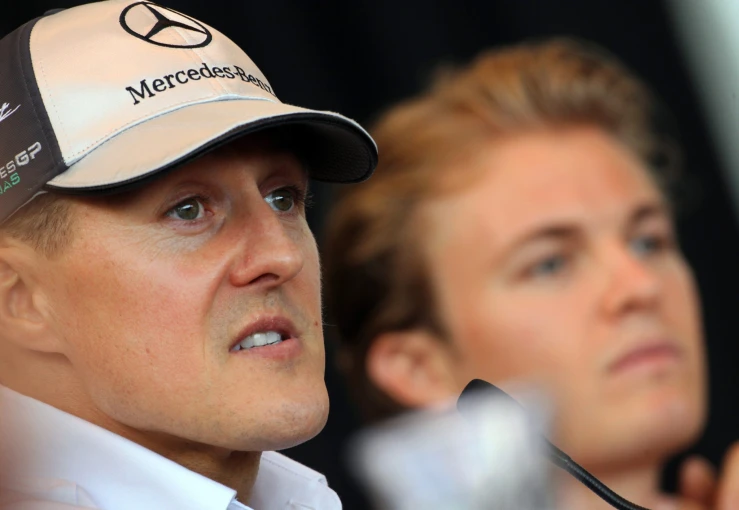Φωτογραφία αρχείου: ΑΠΕ-ΜΠΕ Michael Schumacher-Nico Rosberg