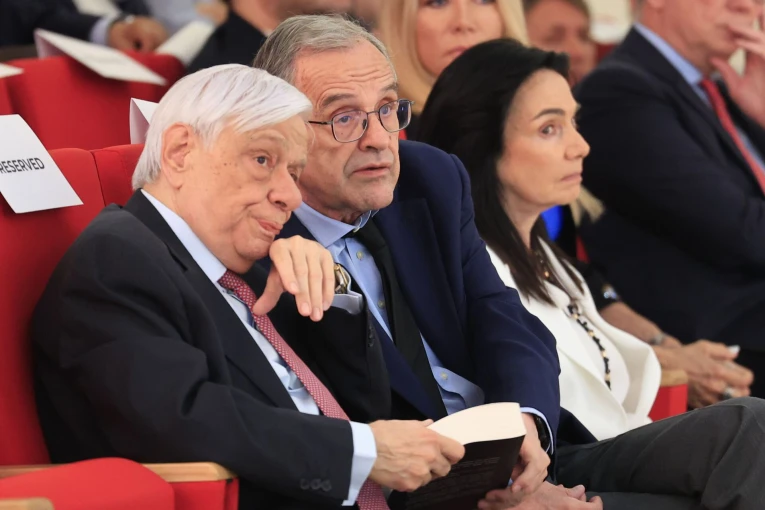 Προκόπης Παυλόπουλος, Αντώνης Σαμαράς, Γεωργία Σαμαρά&nbsp;