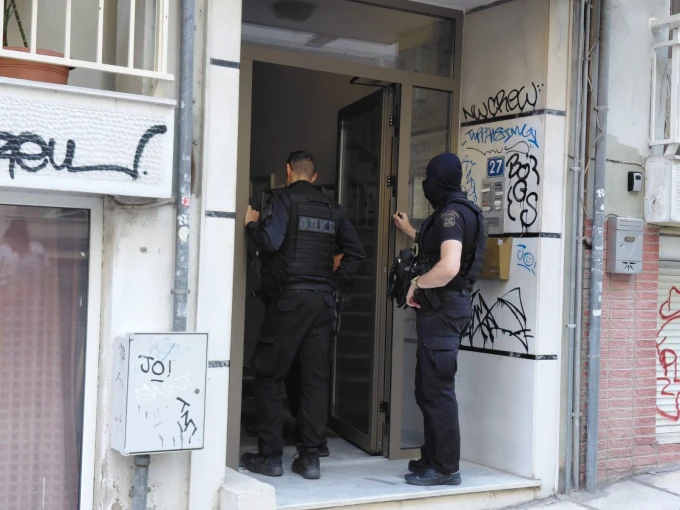 Επιχείρηση της ΕΛΑΣ στη Θεσσαλονίκη για τη δολοφονία της Βάγιας Νέστορα / Φωτ.: Βασίλης Παπαναστασούλης, FLASH
