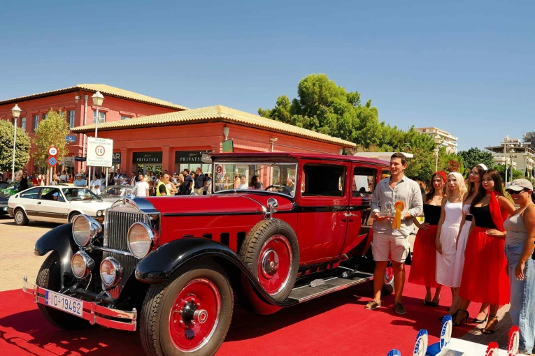 Φωτογραφία Γιώργος Σταμάτης κατηγορία Pre-war cars 1η θέση Packard Delux Eight (1929) 
