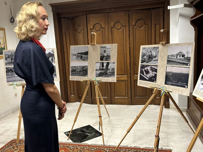 Νίνα Πασκάλ, Αντιπρόεδρος της Ένωσης Ελλήνων της Ουκρανίας στην Ελλάδα/ΑΠΕ