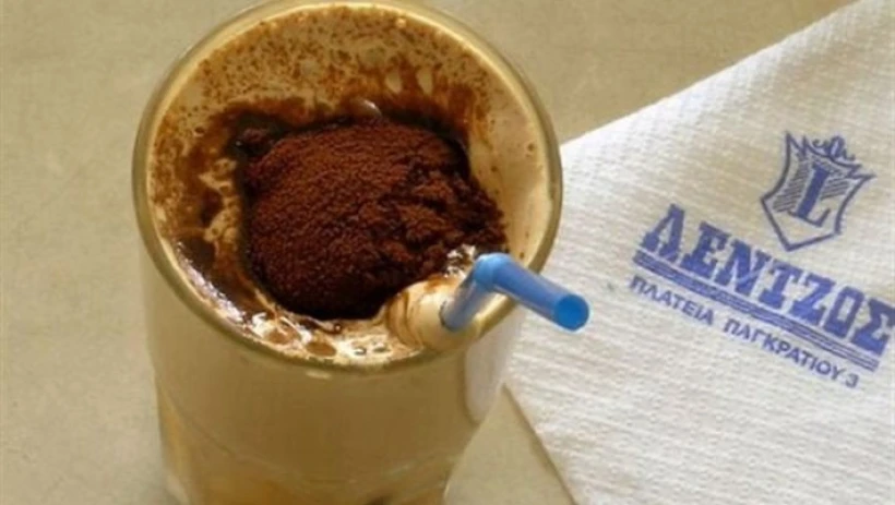 Ο διάσημος φραπέ του Χρήστου Λέντζου