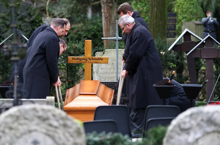 Η κηδεία του Βόλφγκανγκ Σόιμπλε / Reuters