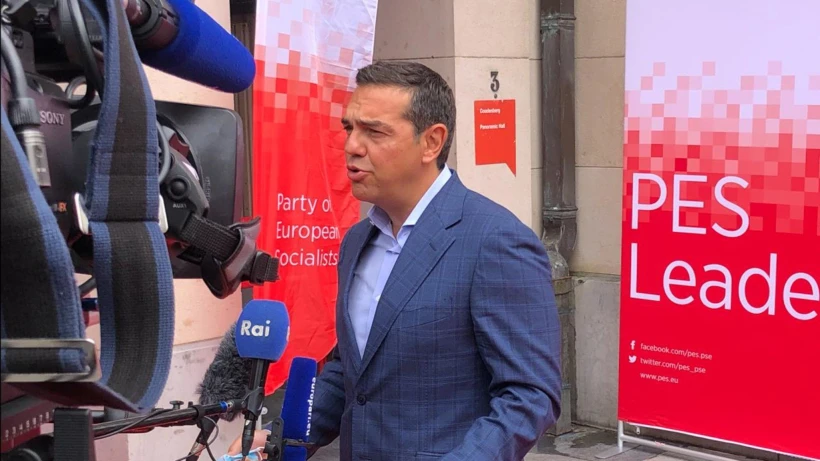 Ο Αλέξης Τσίπρας σε συνεδρίαση των Ευρωπαίων Σοσιαλιστών / Eurokinissi Ο Αλέξης Τσίπρας σε συνεδρίαση των Ευρωπαίων Σοσιαλιστών / Eurokinissi