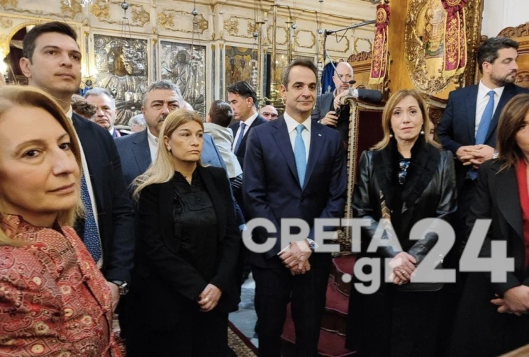 Στα Χανιά για την εορτή των Θεοφανείων ο Κυριάκος Μητσοτάκης/creta24