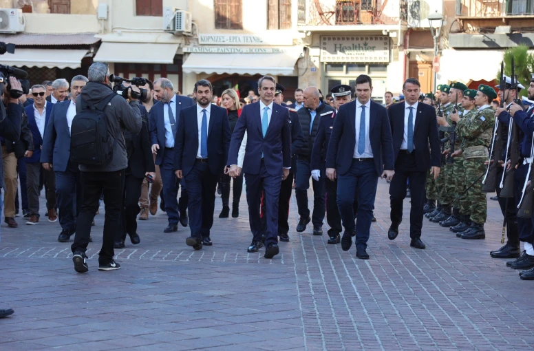 Ο Κυριάκος Μητσοτάκης στα Χανιά για τα Θεοφάνεια/φωτό intime