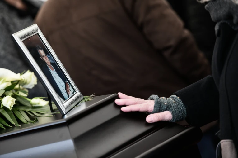 Από την πολιτική κηδεία του Μίμη Δαρειώτη / Eurokinissi 