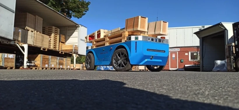 Ρομπότ παράδοσης προϊόντων και δεμάτων για τον τομέα των μεταφορών