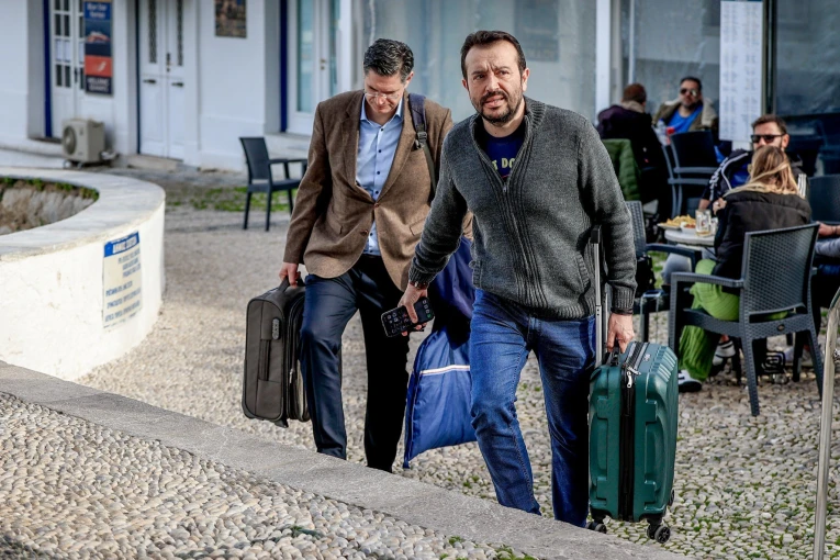O Nίκος Παππάς στις Σπέτσες / Eurokinissi O Nίκος Παππάς στις Σπέτσες / Eurokinissi
