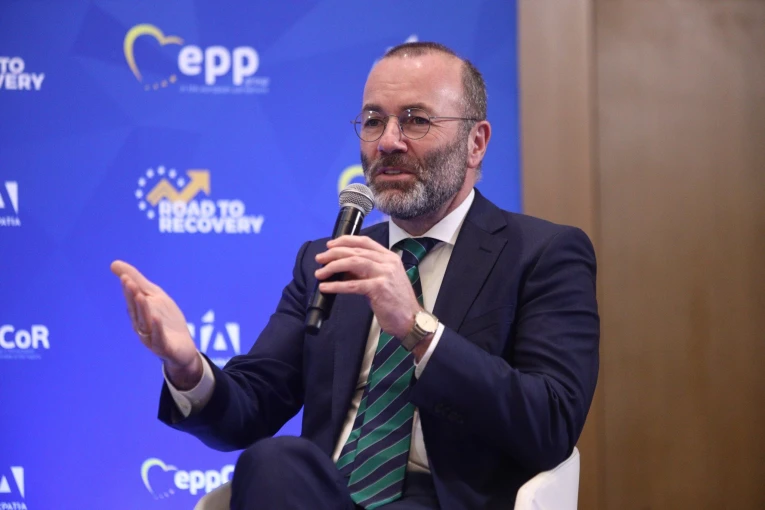 O πρόεδρος του Ευρωπαϊκού Λαϊκού Κόμματος Μάνφρεντ Βέμπερ / Eurokinissi