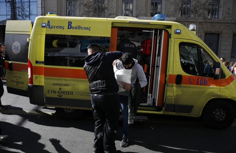 Τραυματισμένος φοιτητής στο πανεκπεδευτικό συλλαλητήριο/INTIME Τραυματισμένος φοιτητής στο πανεκπεδευτικό συλλαλητήριο/INTIME