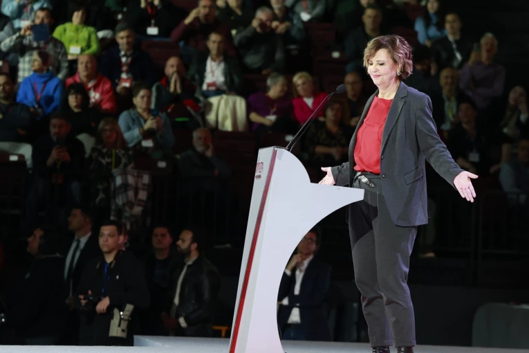 «Δεν απέσυρα ποτέ την υποψηφιότητά μου» λέει η Όλγα Γεροβασίλη / Eurokinissi 