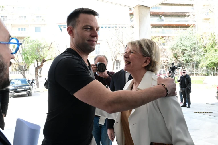 Γραμμή υπέρ της Έλενας Ακρίτα από τον Στέφανο Κασσελάκη / Eurokinissi