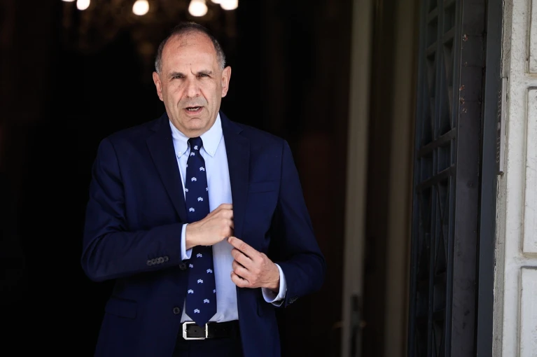 Ο υπουργός Εξωτερικών Γιώργος Γεραπετρίτης / Εurokinissi
