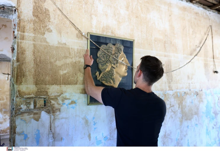 Ο Στέφανος Κασσελάκης στον Βλοχό Καρδίτσας 