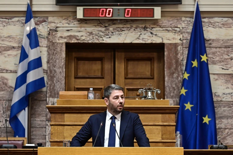 Ο Νίκος Ανδρουλάκης στην κοινοβουλευτική ομάδα του ΠΑΣΟΚ / Eurokinissi Ο Νίκος Ανδρουλάκης στην κοινοβουλευτική ομάδα του ΠΑΣΟΚ / Eurokinissi