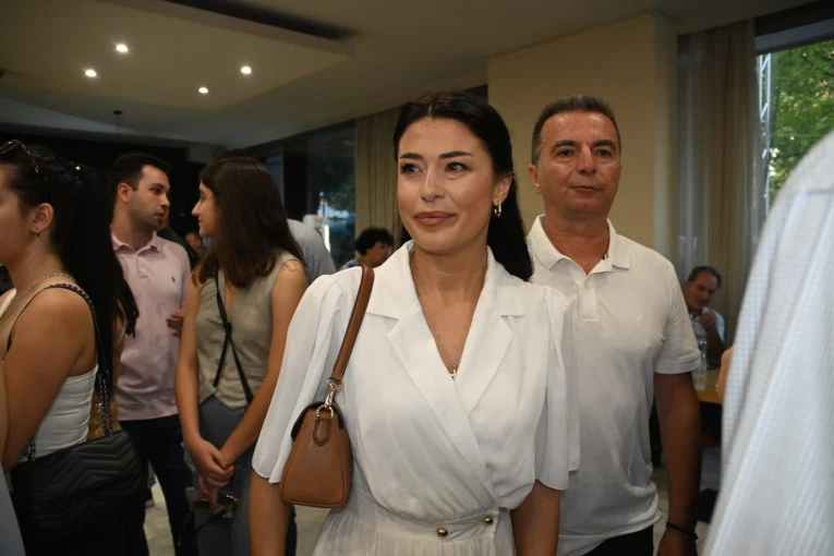 Η Αφροδίτη Λατινοπούλου στην εκδήλωση του Πολεμικού Μουσείου - Φωτ. Γιάννης Κέμμος / Flash.gr