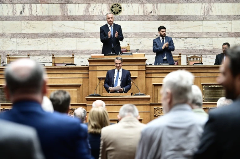 Συναντήσεις με τους βουλευτές ξεκινά ο Κυριάκος Μητσοτάκης / Eurokinissi Συναντήσεις με τους βουλευτές ξεκινά ο Κυριάκος Μητσοτάκης / Eurokinissi