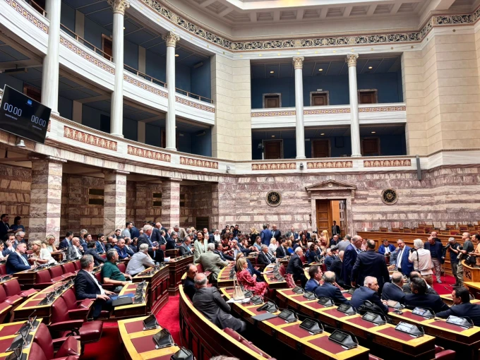 Οι βουλευτές στην ΚΟ της ΝΔ πριν από την ομιλία Μητσοτάκη