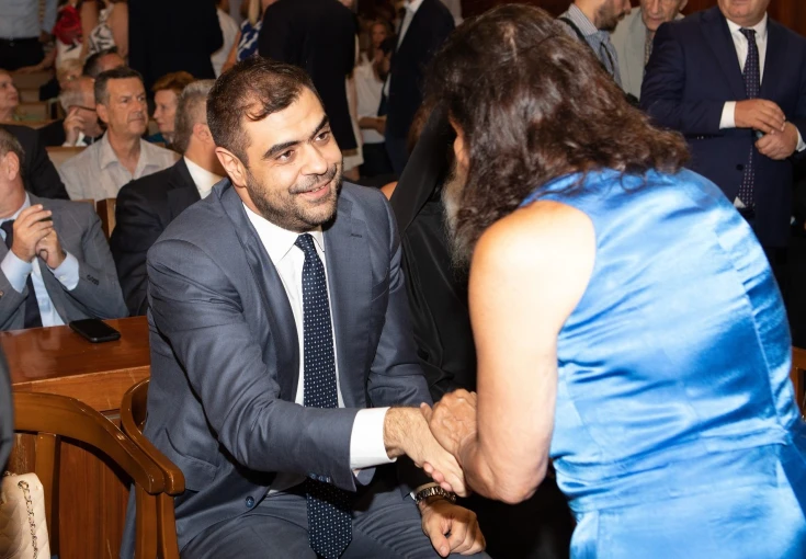 Ο Κυβερνητικός Εκπρόσωπος Παύλος Μαρινάκης στην έναρξη της εκδήλωσης στο Πολεμικό Μουσείο / Φωτ.: Intime Ο Κυβερνητικός Εκπρόσωπος Παύλος Μαρινάκης στην έναρξη της εκδήλωσης στο Πολεμικό Μουσείο / Φωτ.: Intime