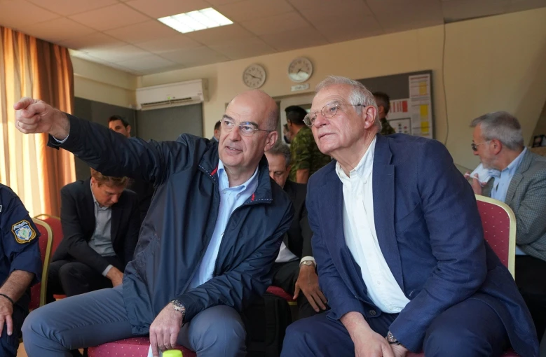 Νίκος Δένδιας και Ζοσέπ Μπορέλ (φωτο αρχείου: Intime)