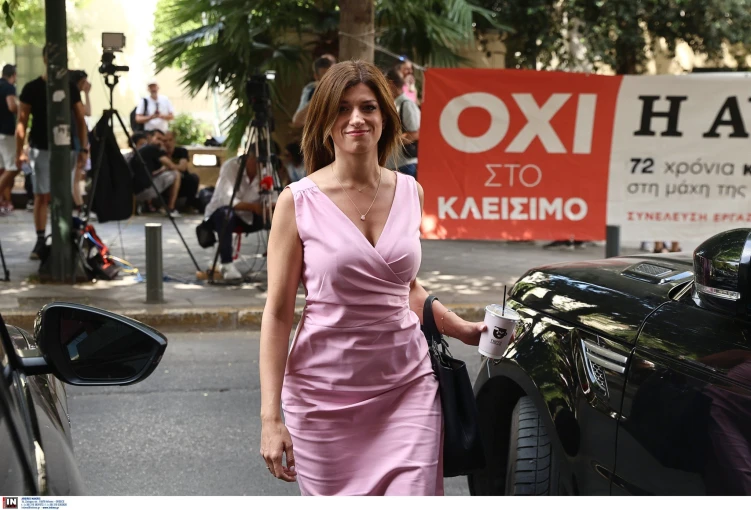 H Κατερίνα Νοτοπούλου εκ των 7 στελεχών που δεν συμφώνησαν με το κείμενο συμπερασμάτων της πολύωρης συνεδρίασης 