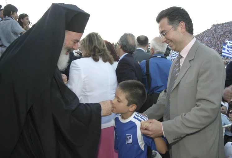 Eurokinissi // Ο Θεόδωρος Ρουσόπουλος στην υποδοχή της Εθνικής Ελλάδας στο Καλλιμάρμαρο Eurokinissi // Ο Θεόδωρος Ρουσόπουλος στην υποδοχή της Εθνικής Ελλάδας στο Καλλιμάρμαρο