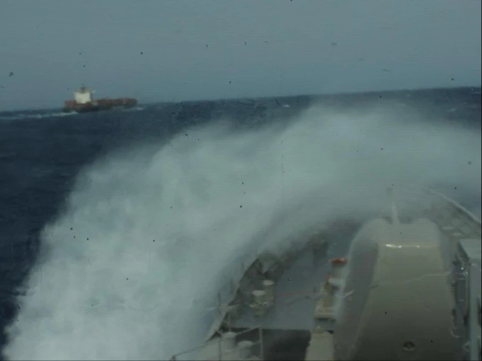 Η&nbsp;Φρεγάτα «Ψαρά» σε αποστολή προστασίας εμπορικού πλοίο στον Κόλπο του Άντεν