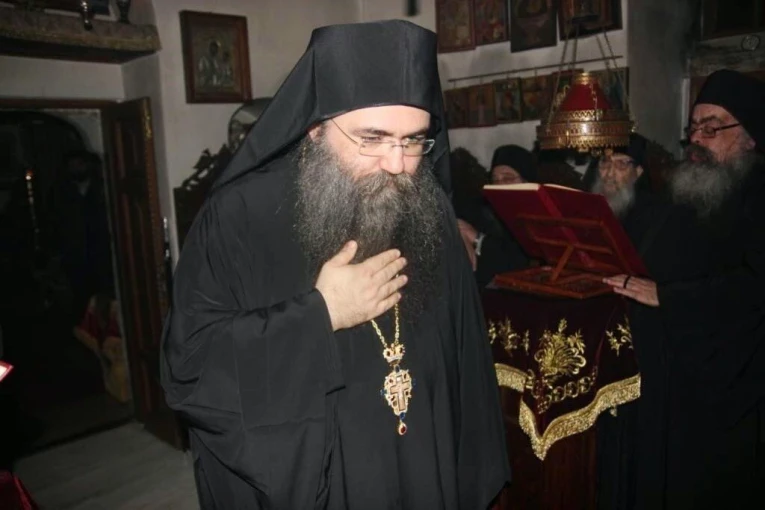 Ο Ηγούμενος της νόμιμης αδελφότητας Αρχιμ. Βαρθολομαίος/Μονή Εσφιγμένου